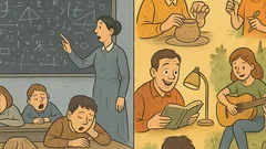 Dowcip: Człowiek uczy się przez całe życie…