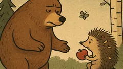 Dowcip: Idzie niedźwiedź przez las...